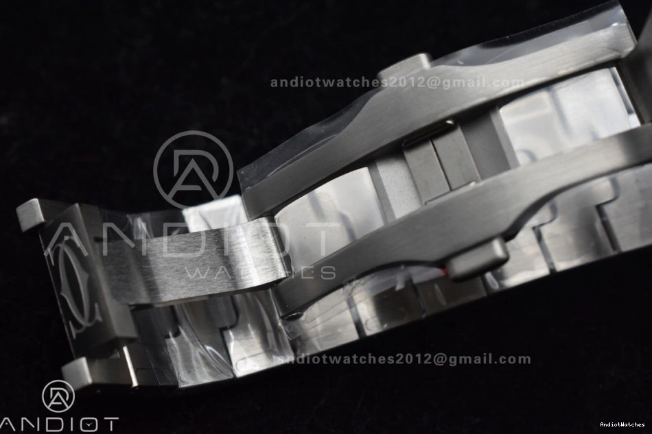 Dial 1:1 SmartLinks Contemporary 40mm White 1053 V Best on SS YG Bracelet MIYOTA 9015 BVF SS Edition Cartier YG Santos de 0122